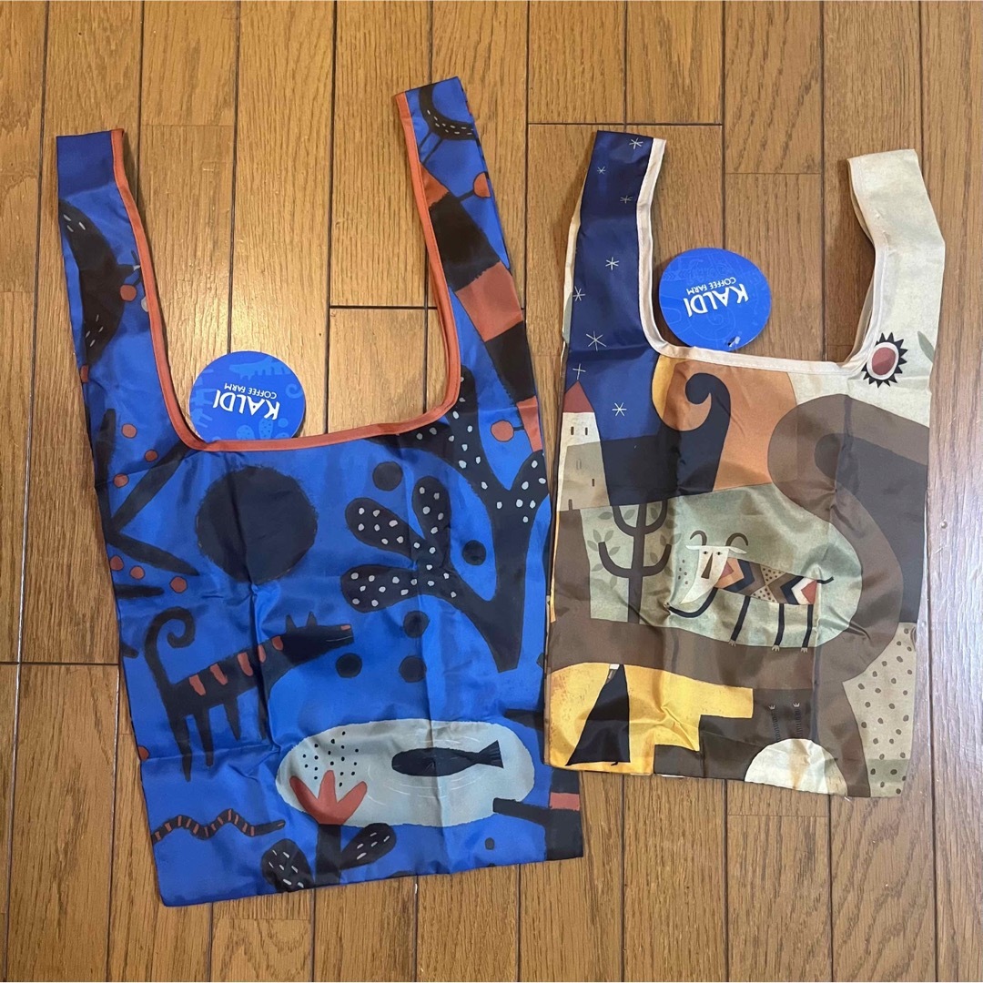 KALDI(カルディ)のカルディ　エコバッグ　2個セット レディースのバッグ(エコバッグ)の商品写真
