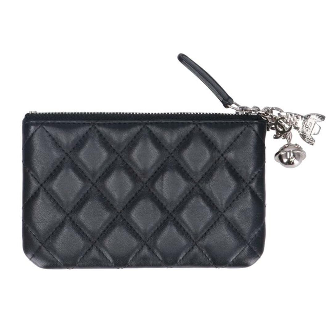 CHANEL - CHANEL シャネル/マトラッセラムスキンコインケース CHANEL - CHANEL シャネル/マトラッセラムスキンコインケース