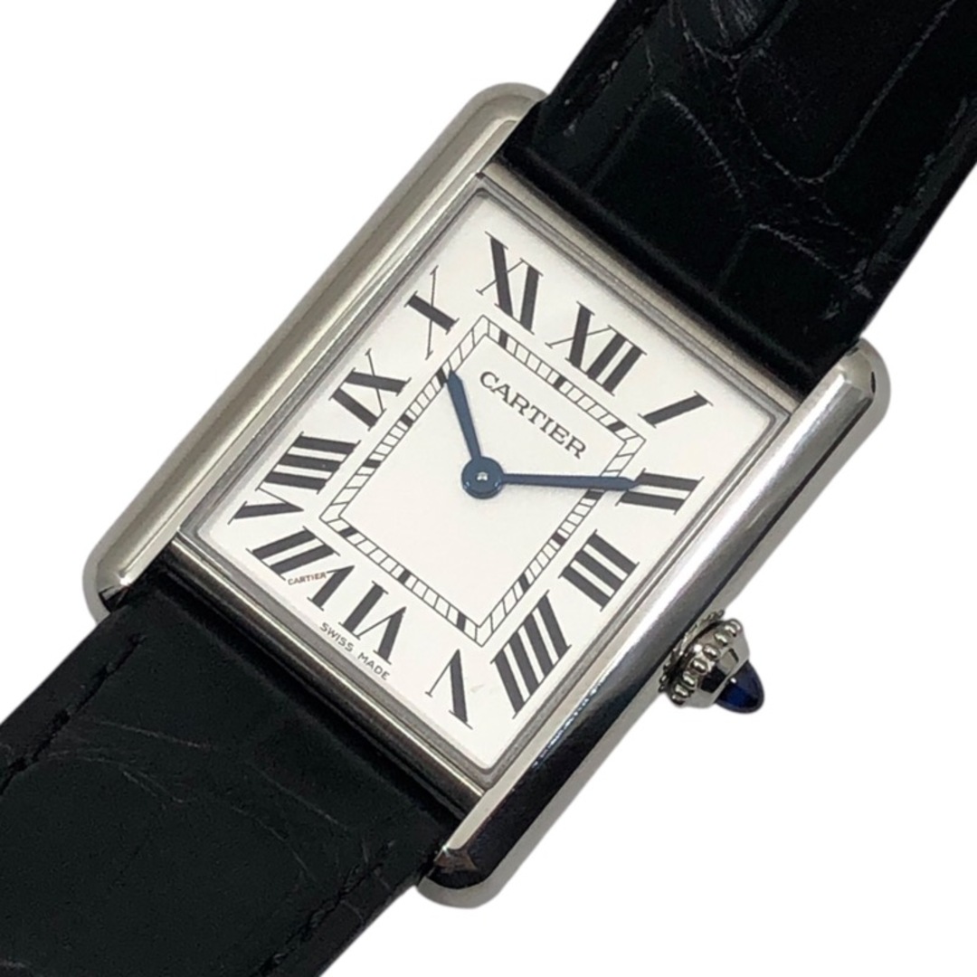 Cartier - 　カルティエ Cartier タンク マスト ウォッチ LM WSTA0041 SS/レザーベルト クオーツ レディース 腕時計