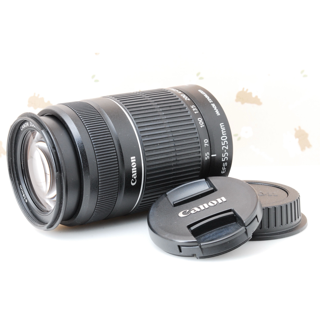 Canon - 美品❤️望遠レンズ❤️Canon EF-S 55-250mm F4-5.6 IS Ⅱ
