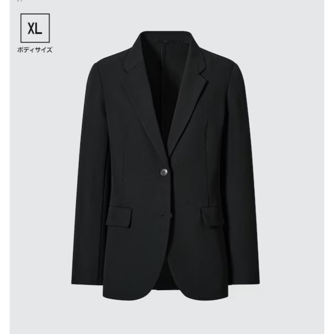 UNIQLO(ユニクロ)の感動ジャケット カスタムオーダー XL レディースのジャケット/アウター(テーラードジャケット)の商品写真