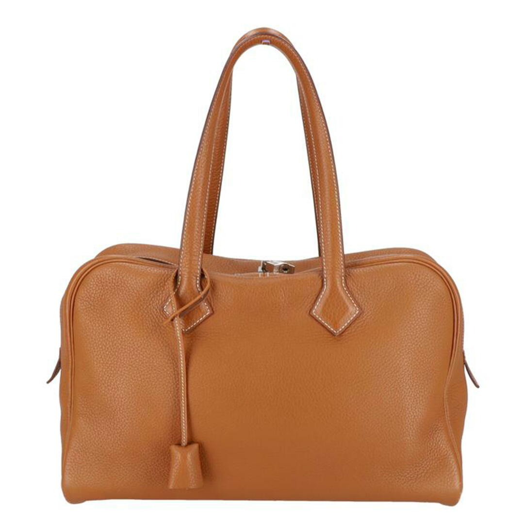 HERMES - HERMES エルメス/ヴィクトリア35/ゴールド/トリヨン HERMES - HERMES エルメス/ヴィクトリア35/ゴールド/トリヨン