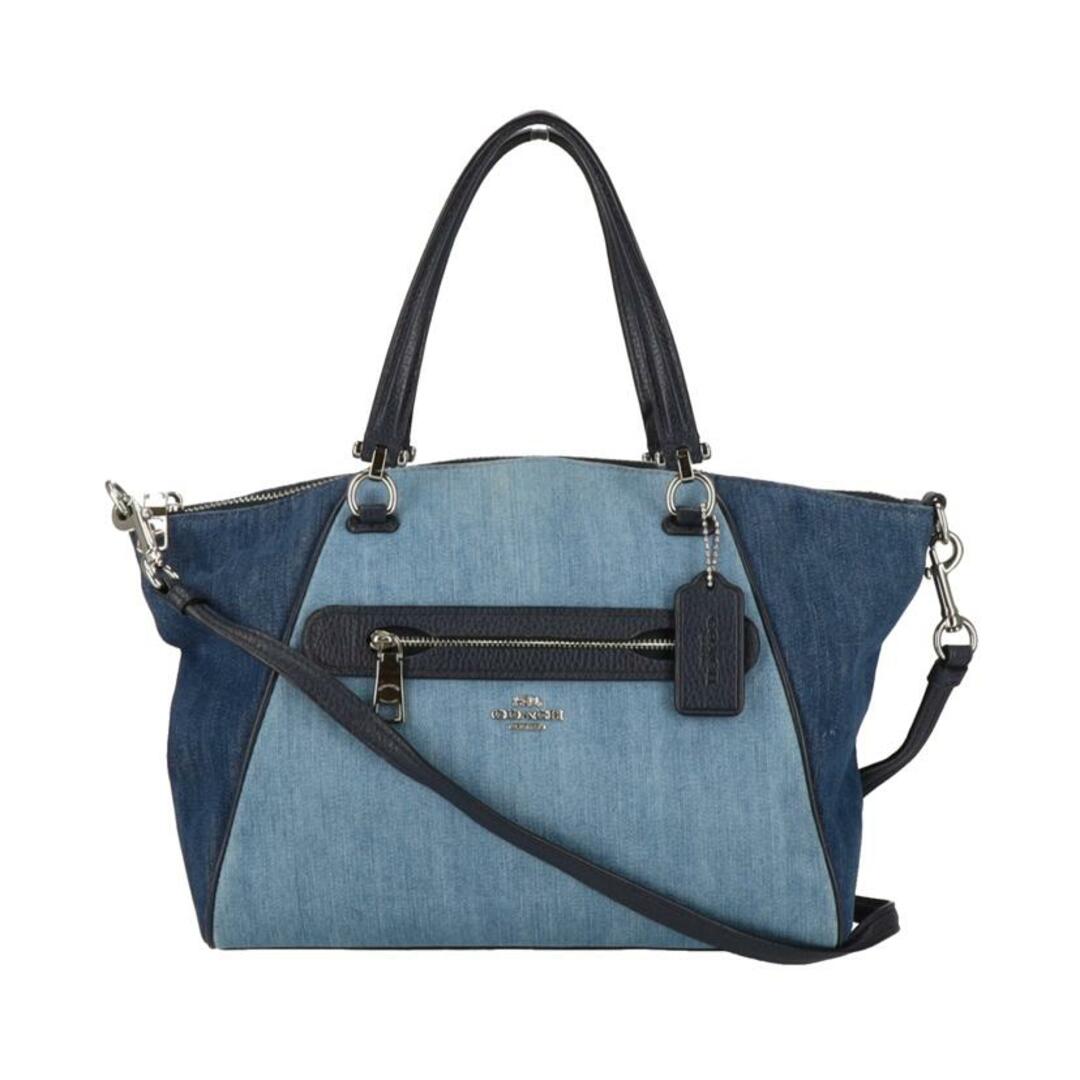 COACH - COACH コーチ/デニム柄2WAYハンドバッグ/91094/A20**/AB COACH - COACH コーチ/デニム柄2WAYハンドバッグ/91094/A20**/AB