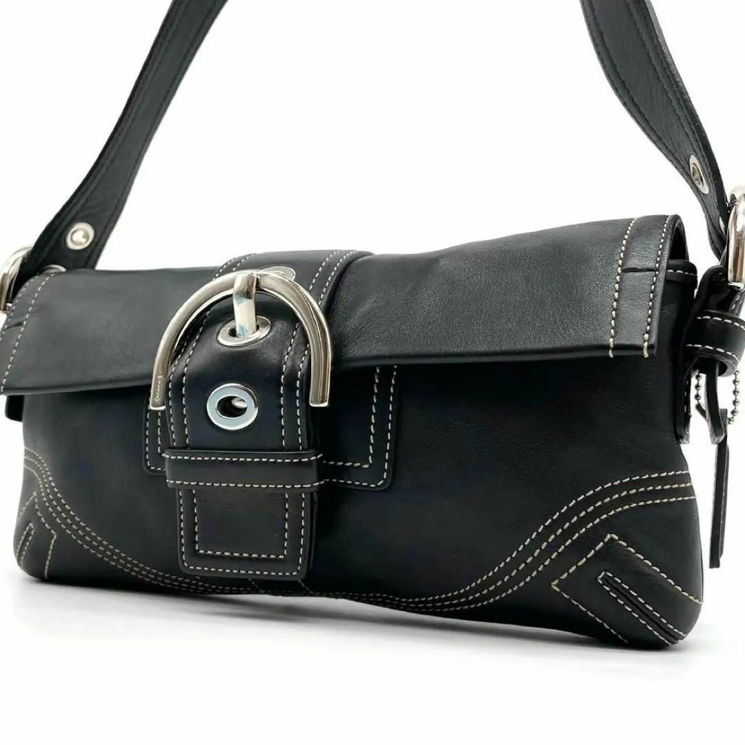 美品 coach コーチ ワンショルダーバッグ ソーホー レザー 美品 coach コーチ ワンショルダーバッグ ソーホー レザー