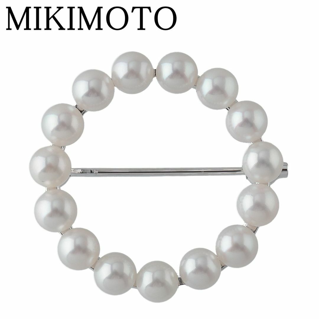MIKIMOTO ミキモト ブローチ サークル SV925 MIKIMOTO ミキモト ブローチ サークル SV925
