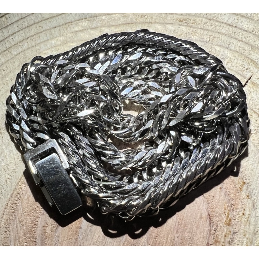 シルバー925 12面トリプル 喜平ネックレス 40g アクセサリー シルバー925 12面トリプル 喜平ネックレス 40g アクセサリー