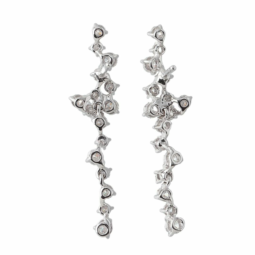 Damiani - ダミアーニ ミモザ ダイヤ ピアス 750WG 20075411型 Damiani - ダミアーニ ミモザ ダイヤ ピアス 750WG 20075411型