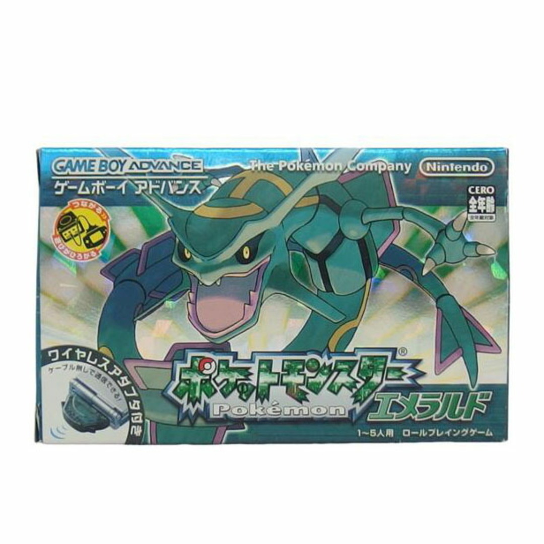 NINTENDO 任天堂/ポケットモンスターエメラルド GBA/AGB-R-BPEJ NINTENDO 任天堂/ポケットモンスターエメラルド GBA/AGB-R-BPEJ