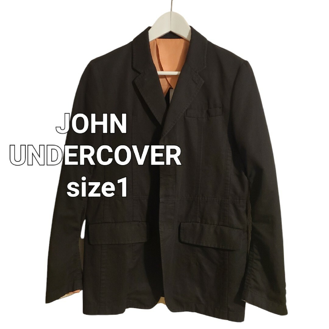 JOHN UNDERCOVERセットアップスーツ size1 ブラック JOHN UNDERCOVERセットアップスーツ size1 ブラック