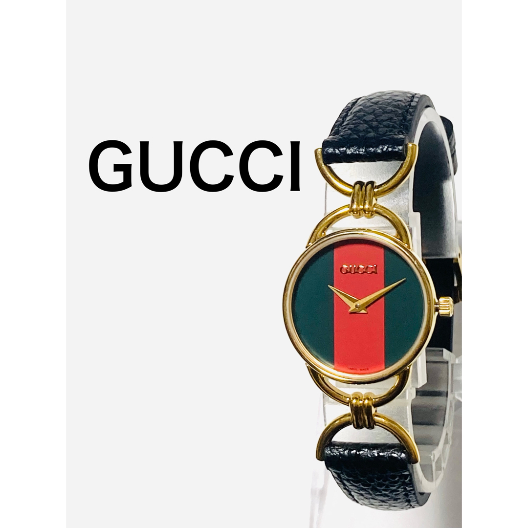 美品! GUCCI グッチ シェリーライン 電池&ベルト新品 美品! GUCCI グッチ シェリーライン 電池&ベルト新品