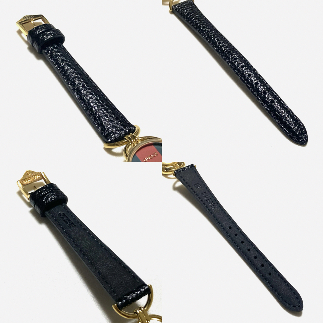 美品! GUCCI グッチ シェリーライン 電池&ベルト新品 美品! GUCCI グッチ シェリーライン 電池&ベルト新品