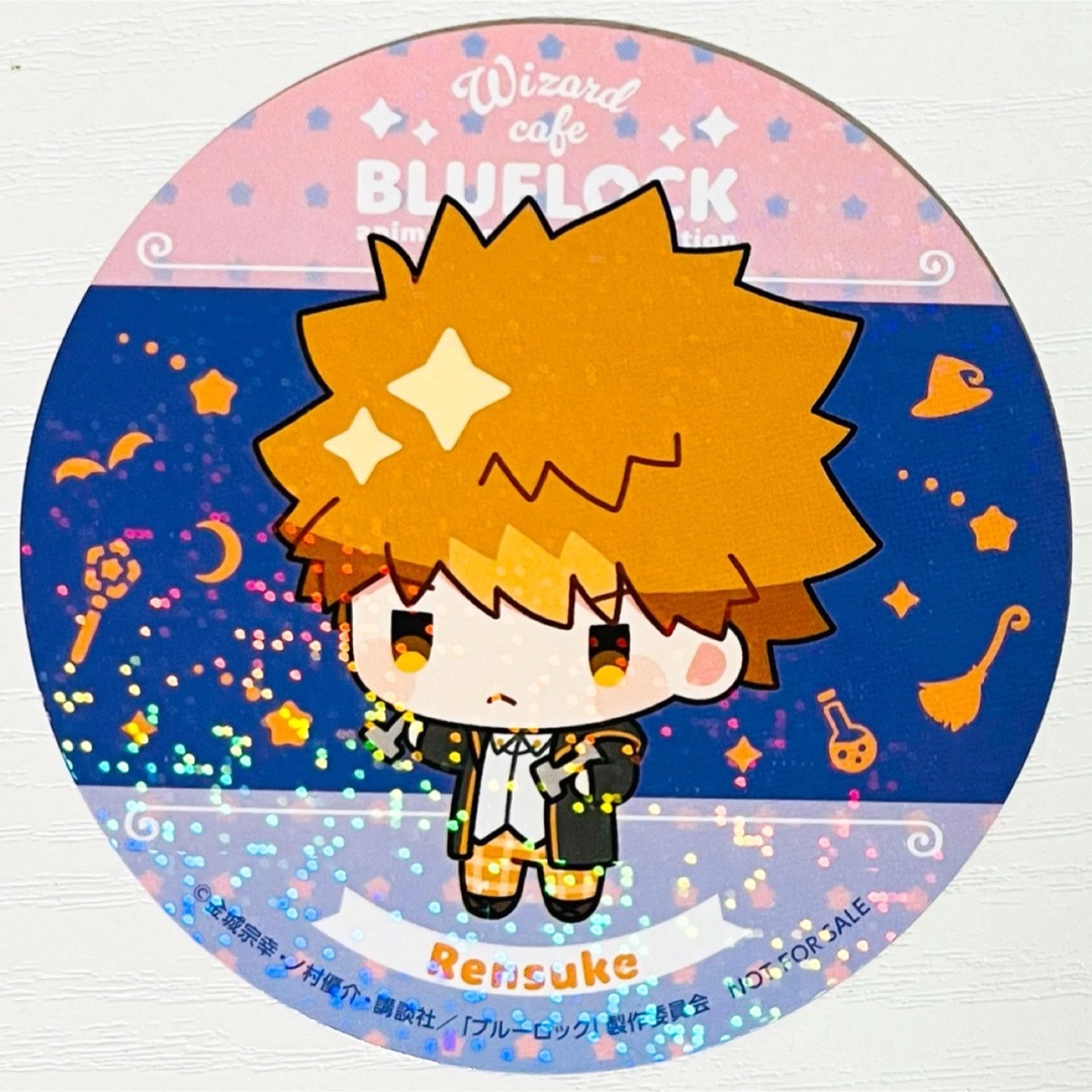 新品☆ブルーロック☆アニカフェ☆特典☆ホログラム☆コースター