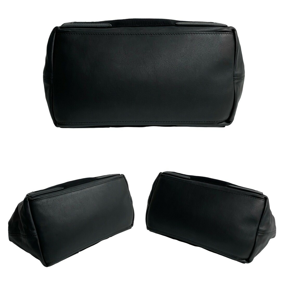 極 美品 BALENCIAGA バレンシアガ ネイビーカバス XS レザー 本 極 美品 BALENCIAGA バレンシアガ ネイビーカバス XS レザー 本