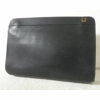ダンヒル(Dunhill)のダンヒル　duhill　ブラック　黒　セカンドバッグ　メンズ　ヴィンテージ(セカンドバッグ/クラッチバッグ)
