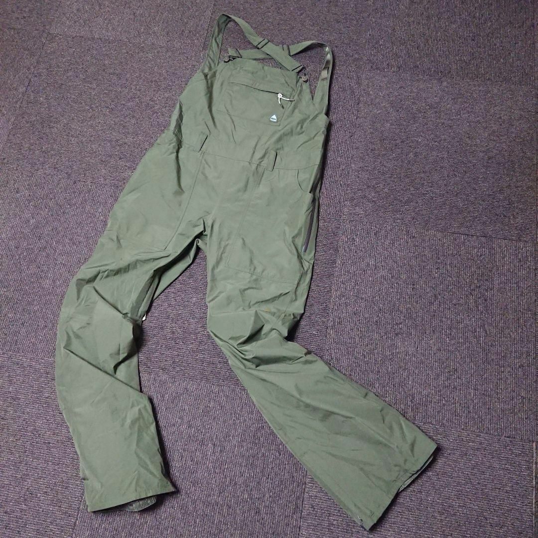 送料無料【BURTON】GORE-TEX カーキグリーンビブパンツ 日本XL 送料無料【BURTON】GORE-TEX カーキグリーンビブパンツ 日本XL
