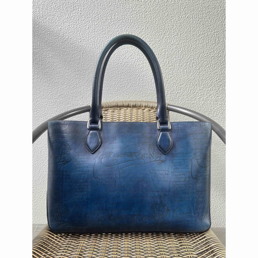 BERLUTI - 希少 ベルルッティ トゥジュールミニ レザー トート BERLUTI - 希少 ベルルッティ トゥジュールミニ レザー トート