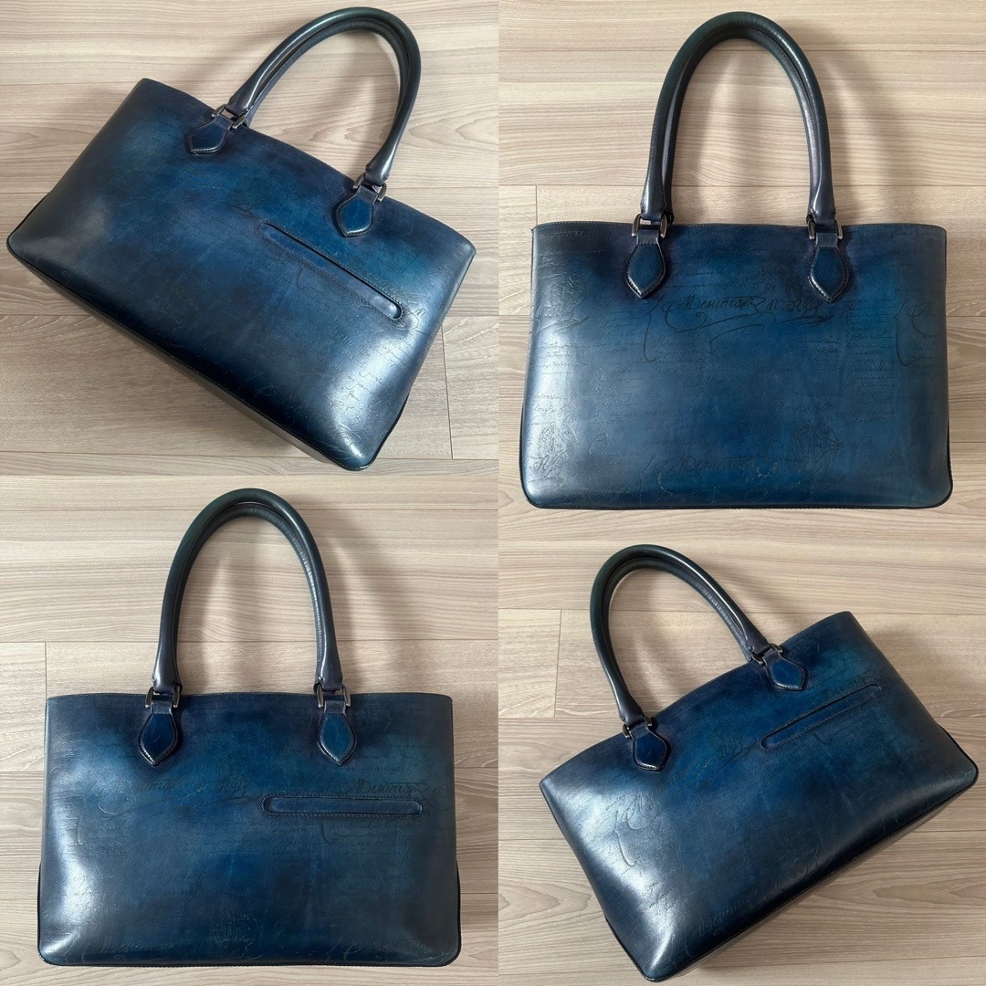 BERLUTI - 希少 ベルルッティ トゥジュールミニ レザー トート BERLUTI - 希少 ベルルッティ トゥジュールミニ レザー トート