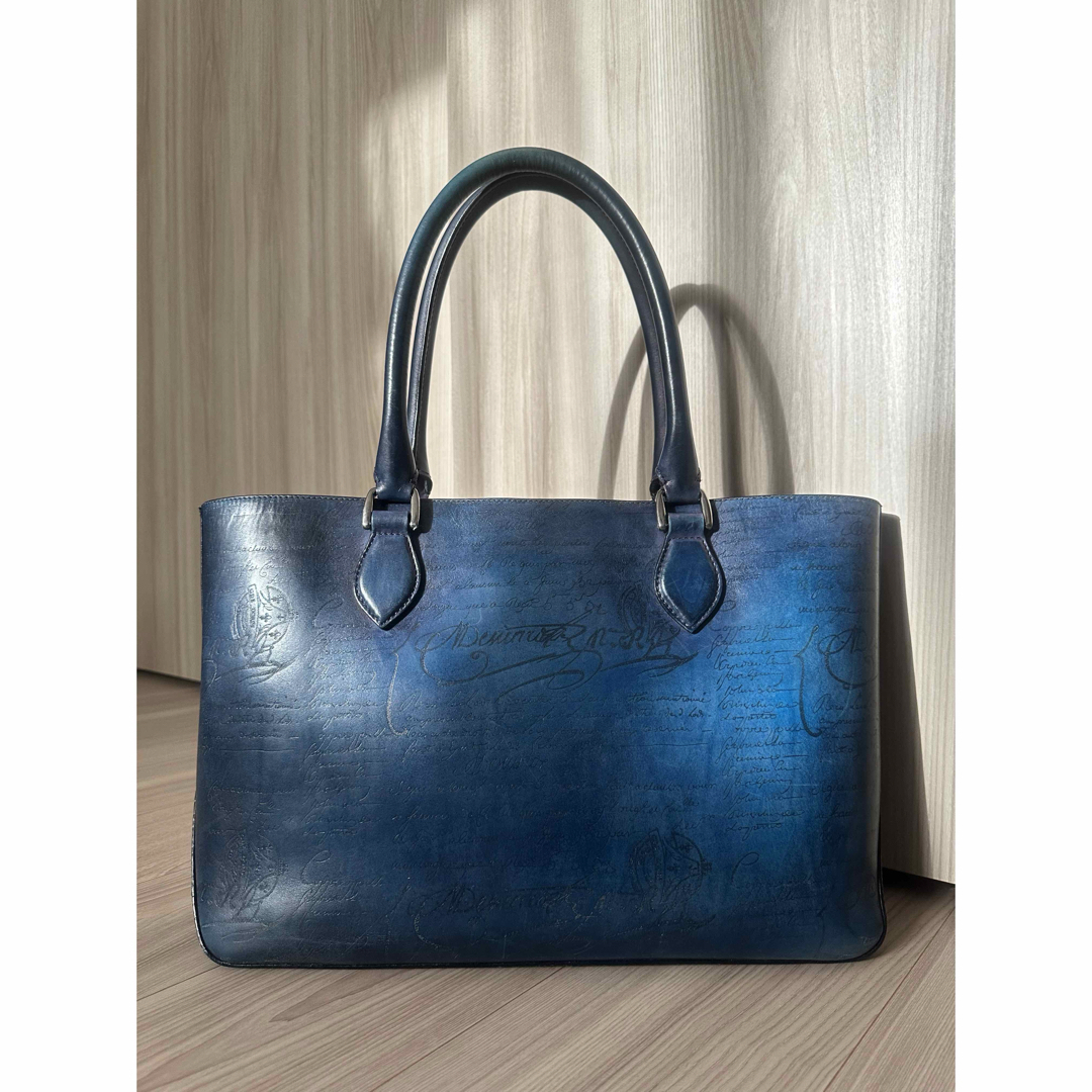 BERLUTI - 希少 ベルルッティ トゥジュールミニ レザー トート BERLUTI - 希少 ベルルッティ トゥジュールミニ レザー トート