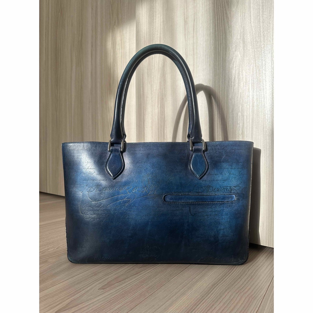 BERLUTI - 希少 ベルルッティ トゥジュールミニ レザー トート BERLUTI - 希少 ベルルッティ トゥジュールミニ レザー トート