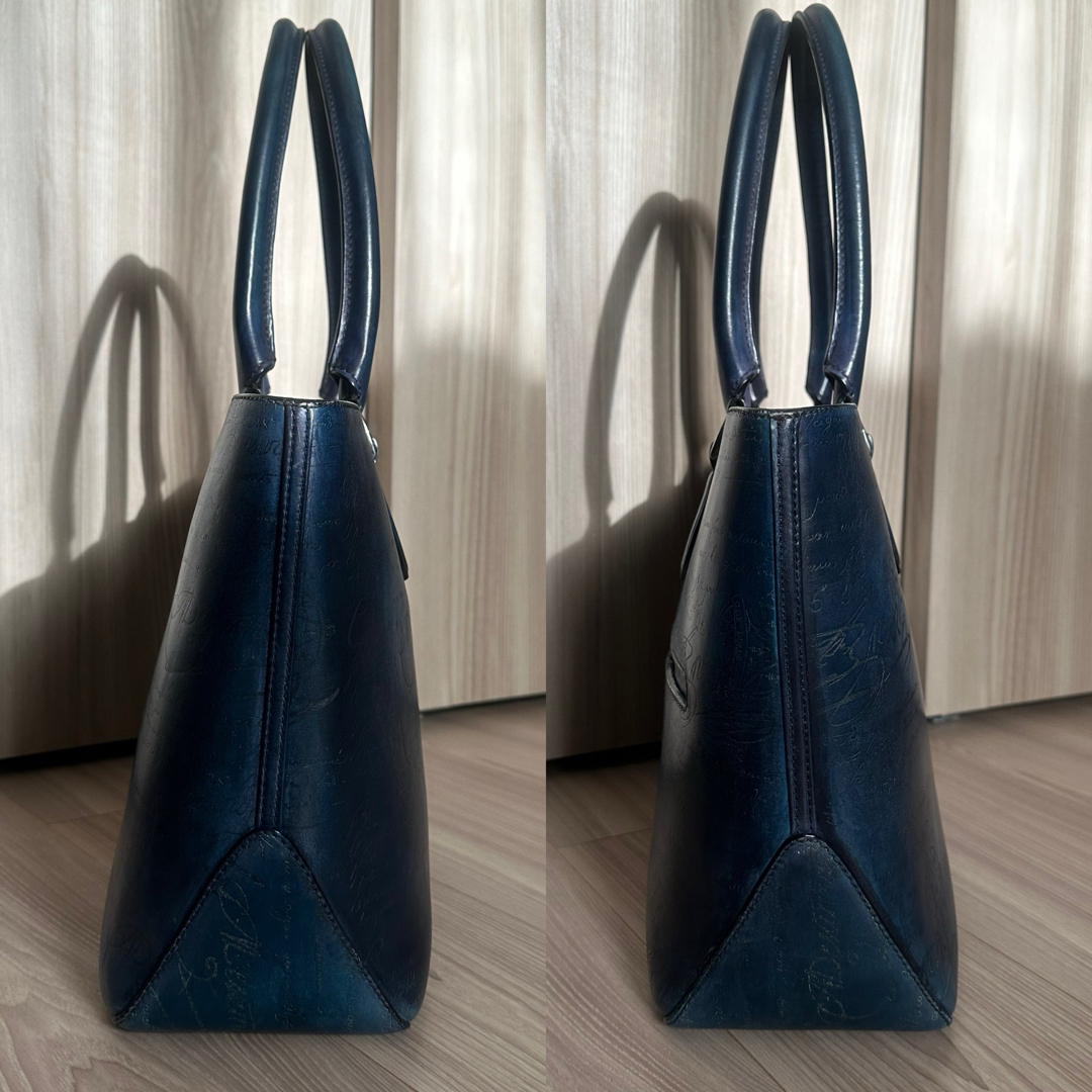 BERLUTI - 希少 ベルルッティ トゥジュールミニ レザー トート BERLUTI - 希少 ベルルッティ トゥジュールミニ レザー トート