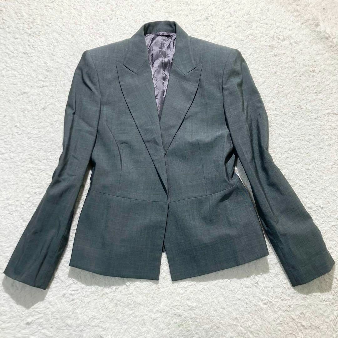 GUCCI - 【極美品】GUCCI スーツ セットアップ スカート GG 総柄 GUCCI - 【極美品】GUCCI スーツ セットアップ スカート GG 総柄