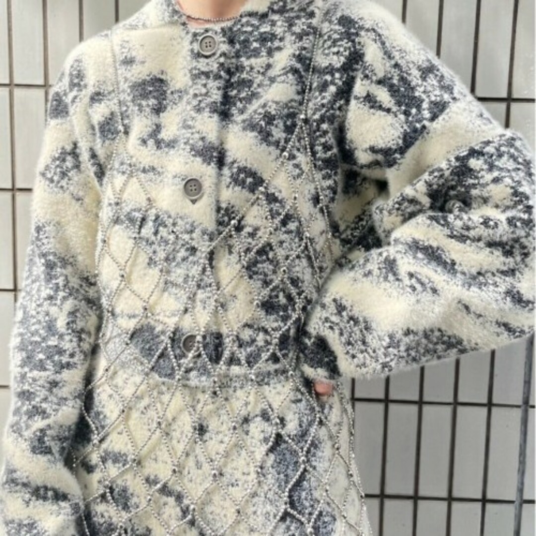 AmeriVINTAGE MIX ANIMAL SHORT KNIT TOP AmeriVINTAGE MIX ANIMAL SHORT KNIT TOP