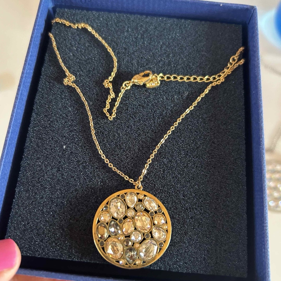 SWAROVSKI - スワロフスキーネックレスの通販 by ラッキー's SWAROVSKI - スワロフスキーネックレスの通販 by ラッキー's