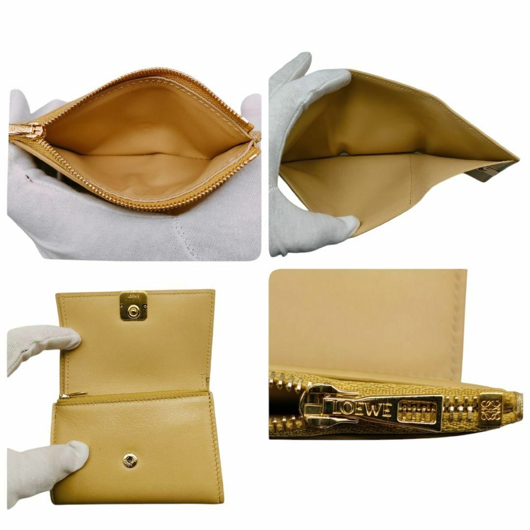 LOEWE - ロエベ 現行品 三つ折り財布 トライフォールド LOEWE - ロエベ 現行品 三つ折り財布 トライフォールド