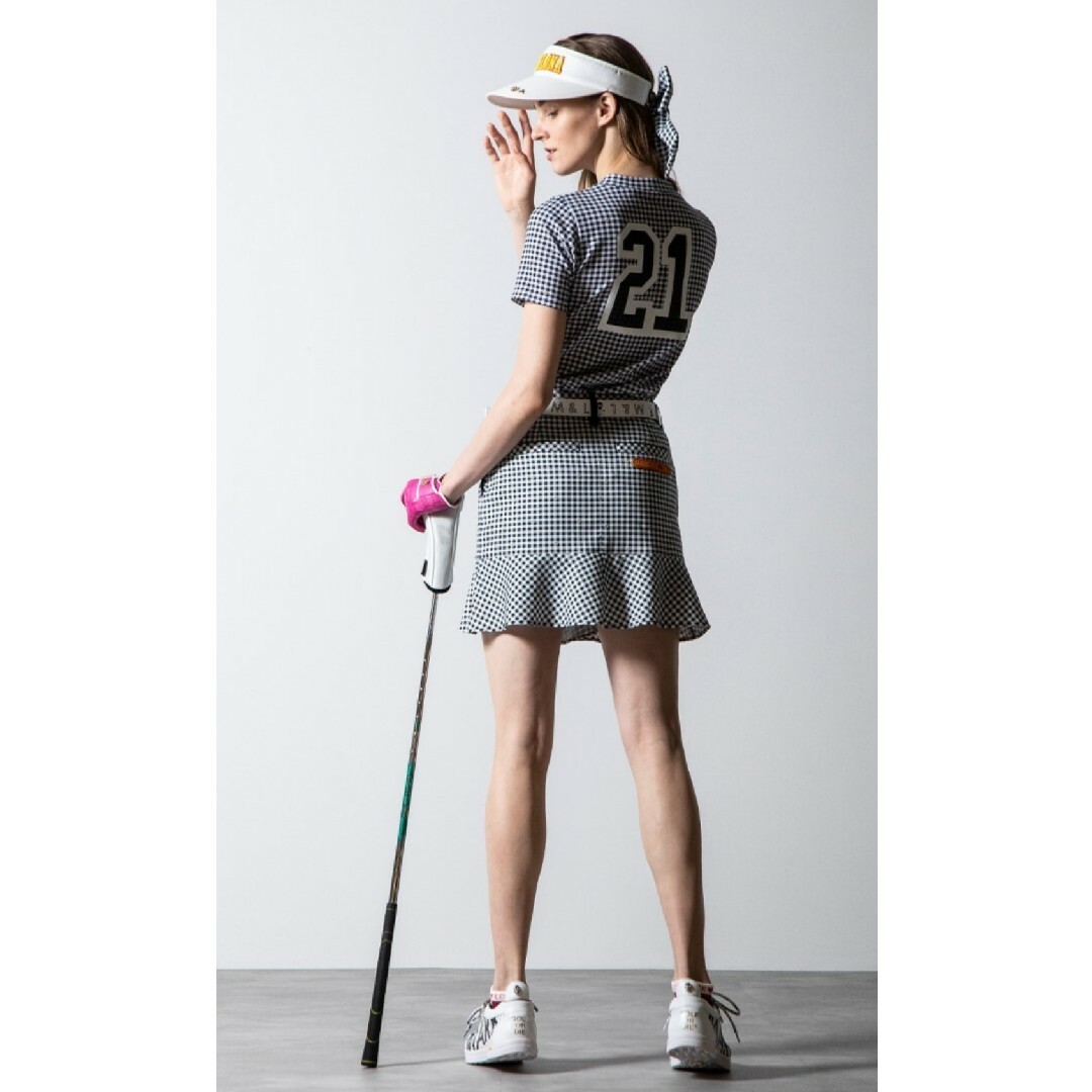 【公式ショップ】 まる様専用♡美品♡マークアンドロナ♡Duel Ginhamシャツ＋ ウエア