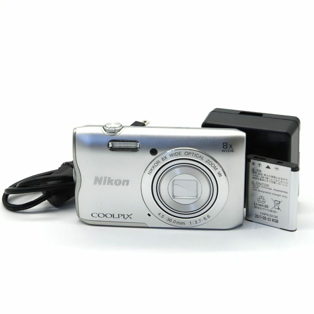Nikon - □ほぼ新品□ COOLPIX A300 シルバー A300SLの通販 by Nikon - □ほぼ新品□ COOLPIX A300 シルバー A300SLの通販 by