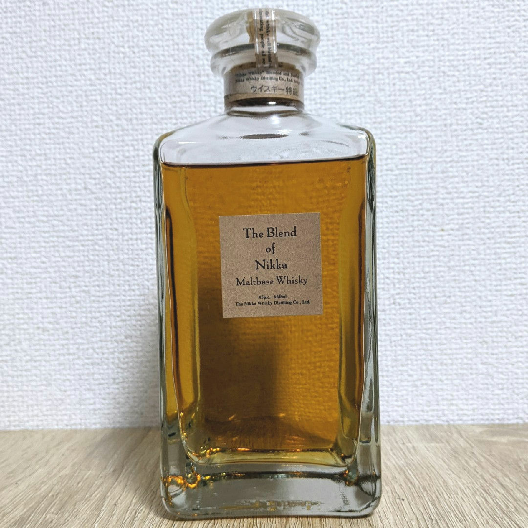 ニッカ ザ・ブレンドオブニッカ 660ml45% 特級 従価税 未開栓 箱 ニッカ ザ・ブレンドオブニッカ 660ml45% 特級 従価税 未開栓 箱