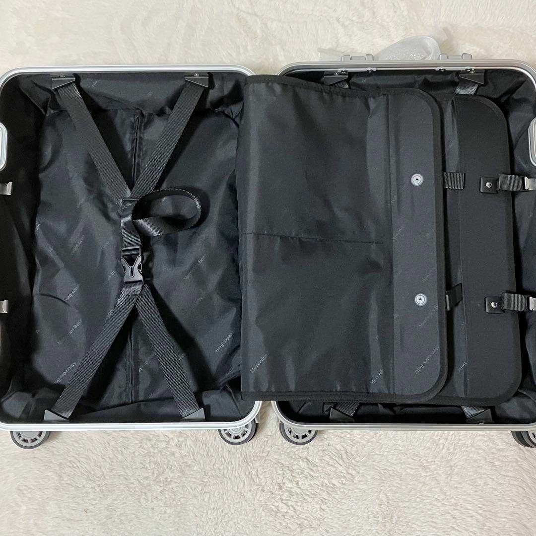 新品 外箱 保存袋付 メルセデスベンツ 32L アルミ トラベル 新品 外箱 保存袋付 メルセデスベンツ 32L アルミ トラベル