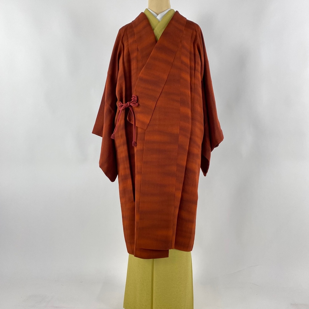 道中着 身丈105cm 裄丈67cm 正絹 美品 逸品 道中着 身丈105cm 裄丈67cm 正絹 美品 逸品