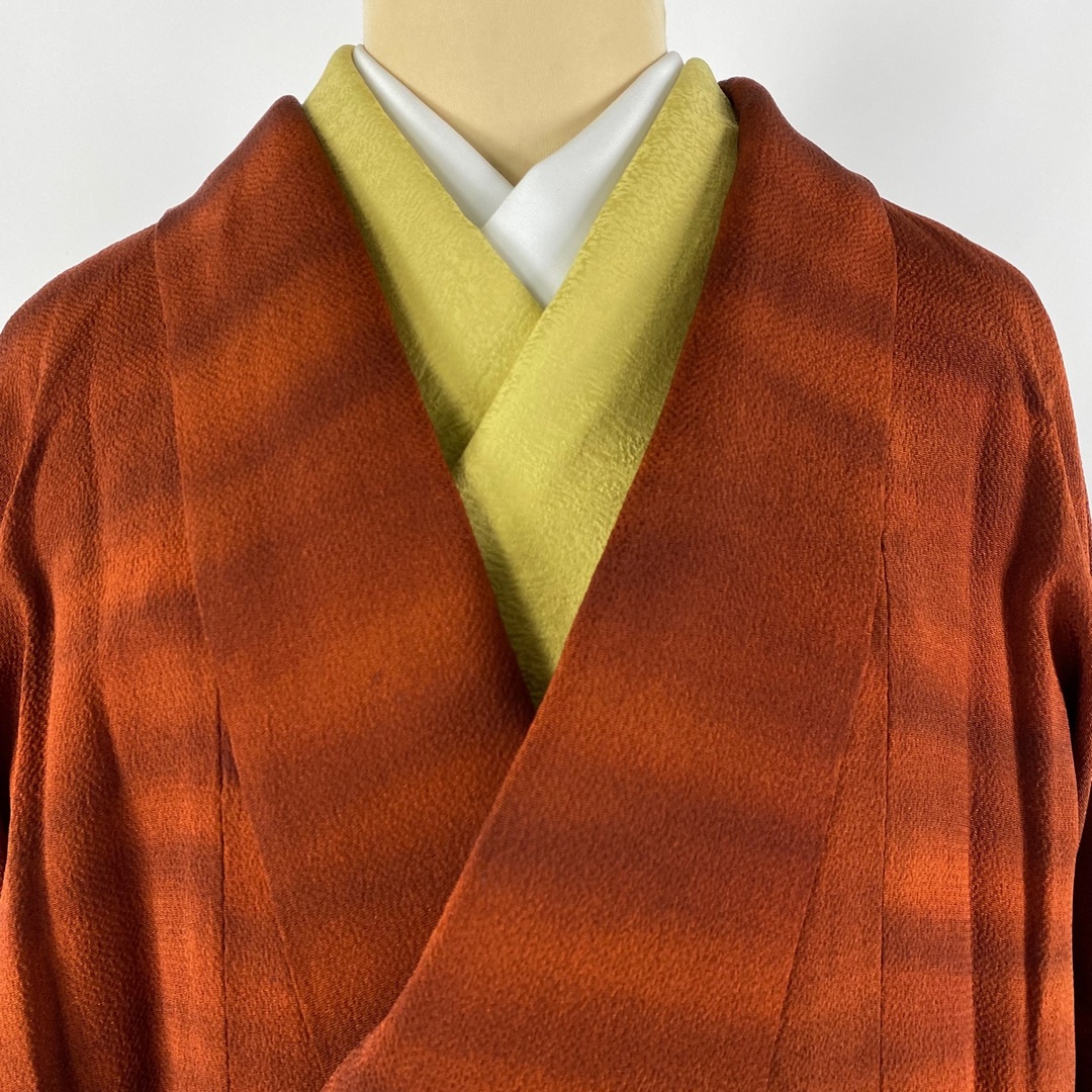 道中着 身丈105cm 裄丈67cm 正絹 美品 逸品 道中着 身丈105cm 裄丈67cm 正絹 美品 逸品