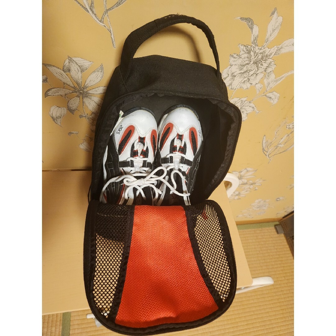 NIKE - Nike ゴルフ シューズケース オレンジ 黒の通販 by シン NIKE - Nike ゴルフ シューズケース オレンジ 黒の通販 by シン