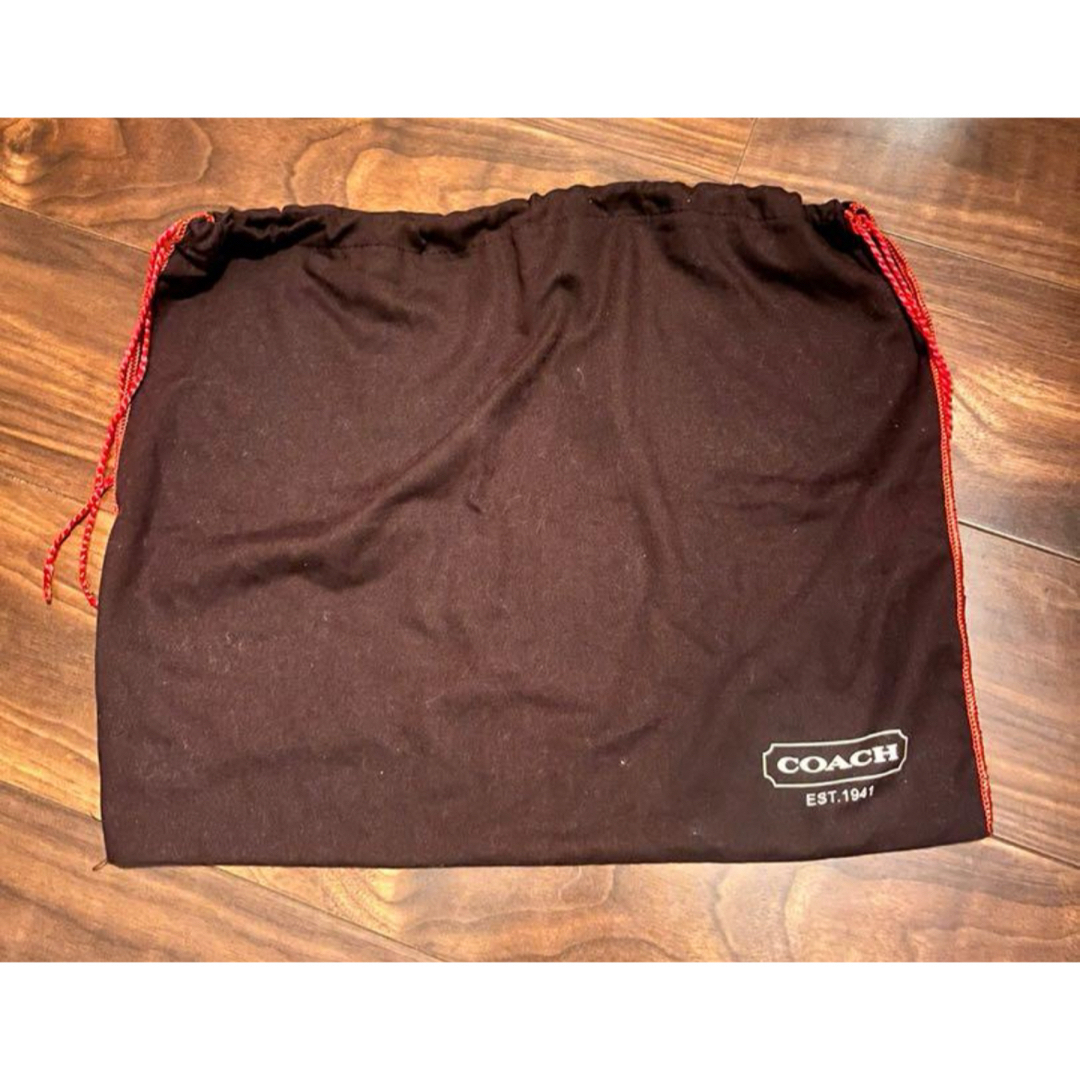COACH - COACH 布袋 巾着袋 保存袋 布製 付属品 内袋 バッグ保存 COACH - COACH 布袋 巾着袋 保存袋 布製 付属品 内袋 バッグ保存