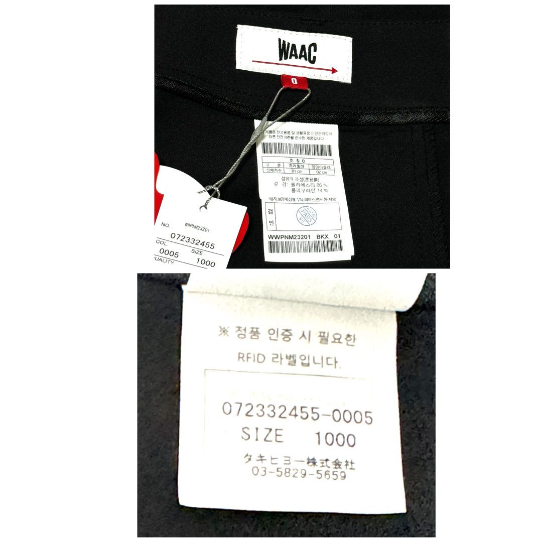 新品タグ付き WAAC ワック ゴルフ薄手ストレッチパンツ サイズ0 新品タグ付き WAAC ワック ゴルフ薄手ストレッチパンツ サイズ0