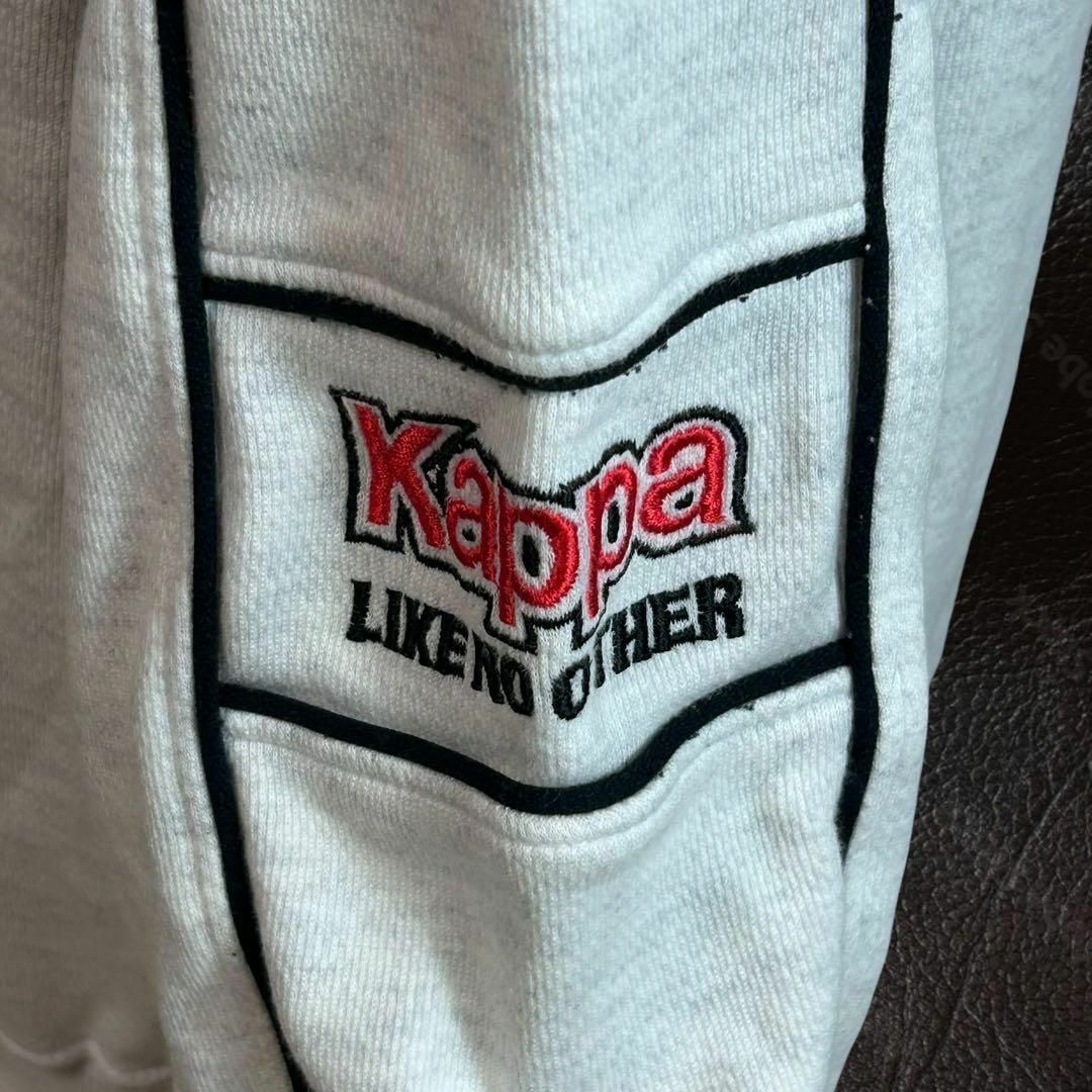 Kappa - 【kappa】ロゴ刺繍スウェットシャツ 襟付き 袖ロゴ Kappa - 【kappa】ロゴ刺繍スウェットシャツ 襟付き 袖ロゴ
