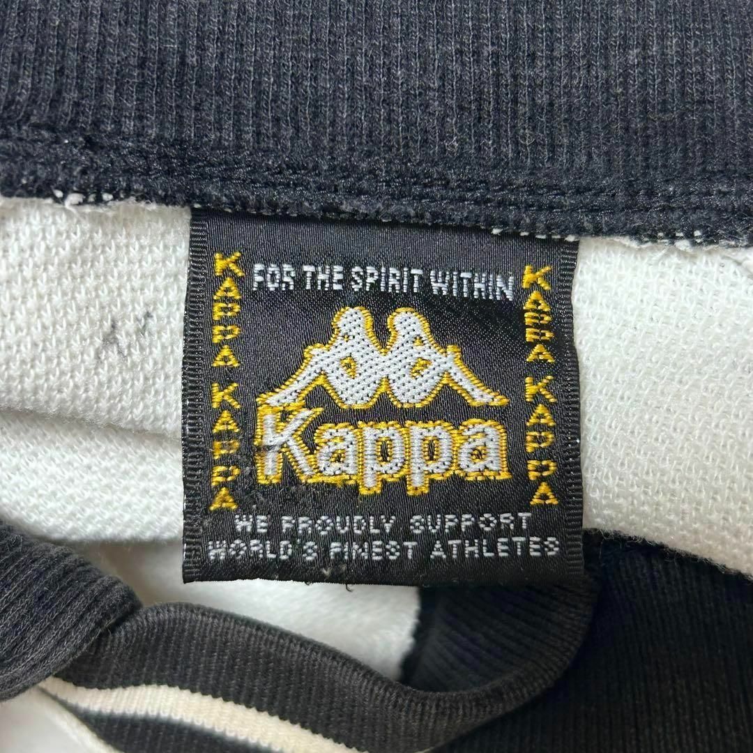 Kappa - 【kappa】ロゴ刺繍スウェットシャツ 襟付き 袖ロゴ Kappa - 【kappa】ロゴ刺繍スウェットシャツ 襟付き 袖ロゴ