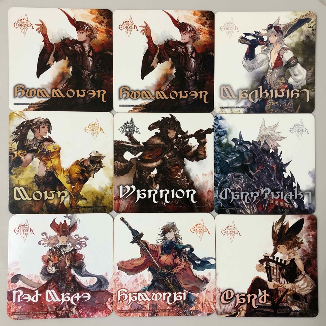 SQUARE ENIX - コラボ FF14 エオカフェ コースター エオルゼア SQUARE ENIX - コラボ FF14 エオカフェ コースター エオルゼア
