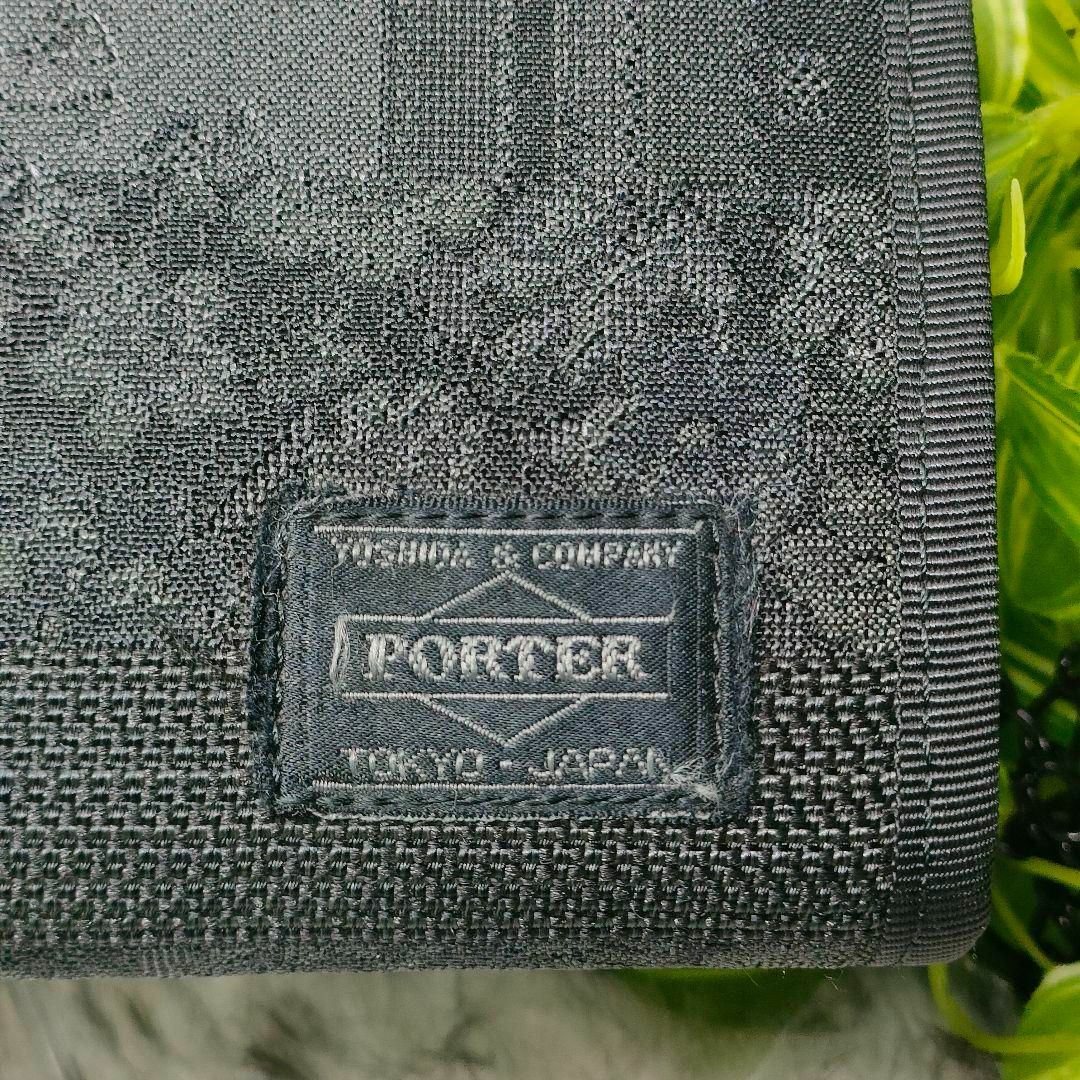 PORTER - 【極希少✨美品】 PORTER 長財布 ブラック 総柄 PORTER - 【極希少✨美品】 PORTER 長財布 ブラック 総柄