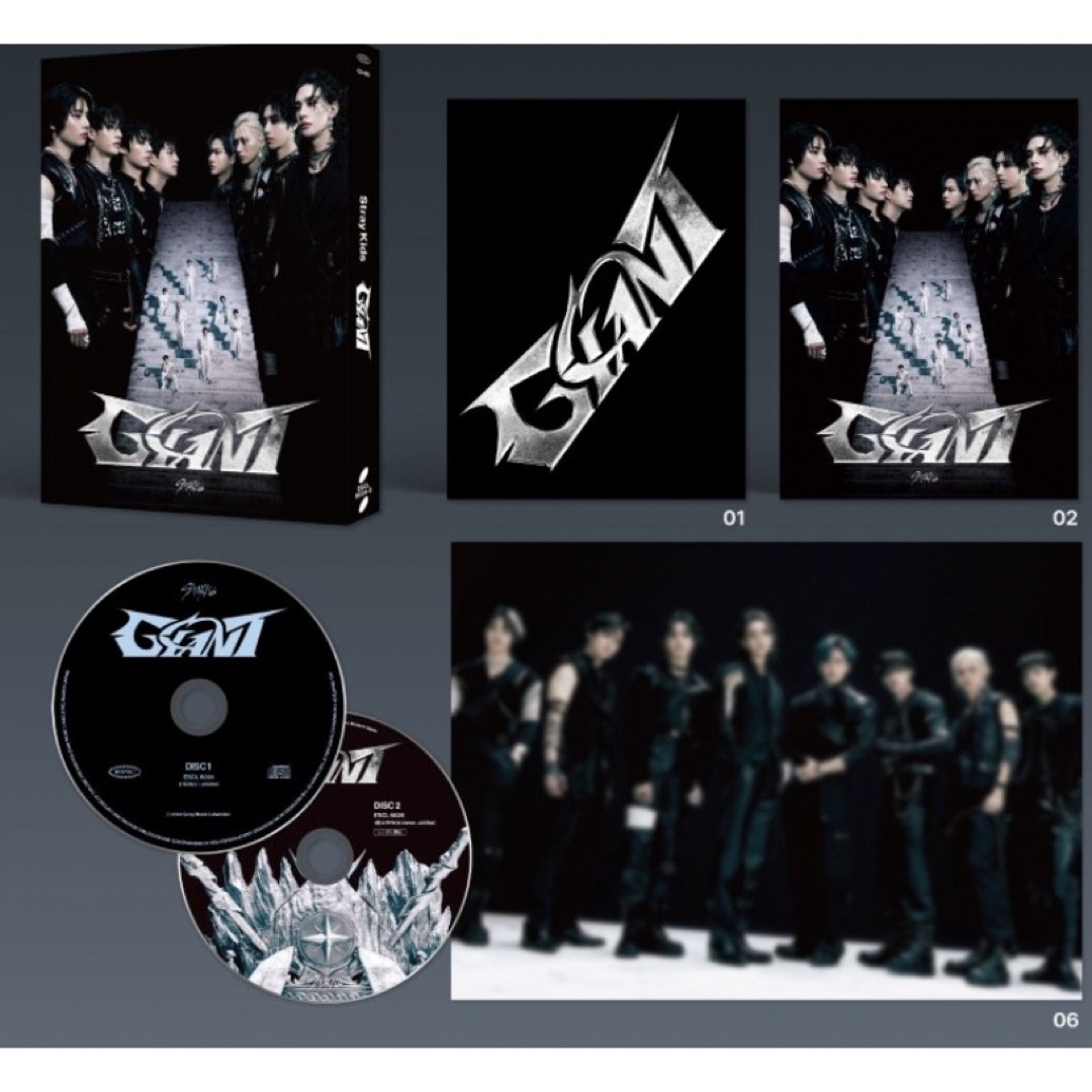 Stray Kids - StrayKids スキズ GIANT アルバム CD ブルーレイ Stray Kids - StrayKids スキズ GIANT アルバム CD ブルーレイ