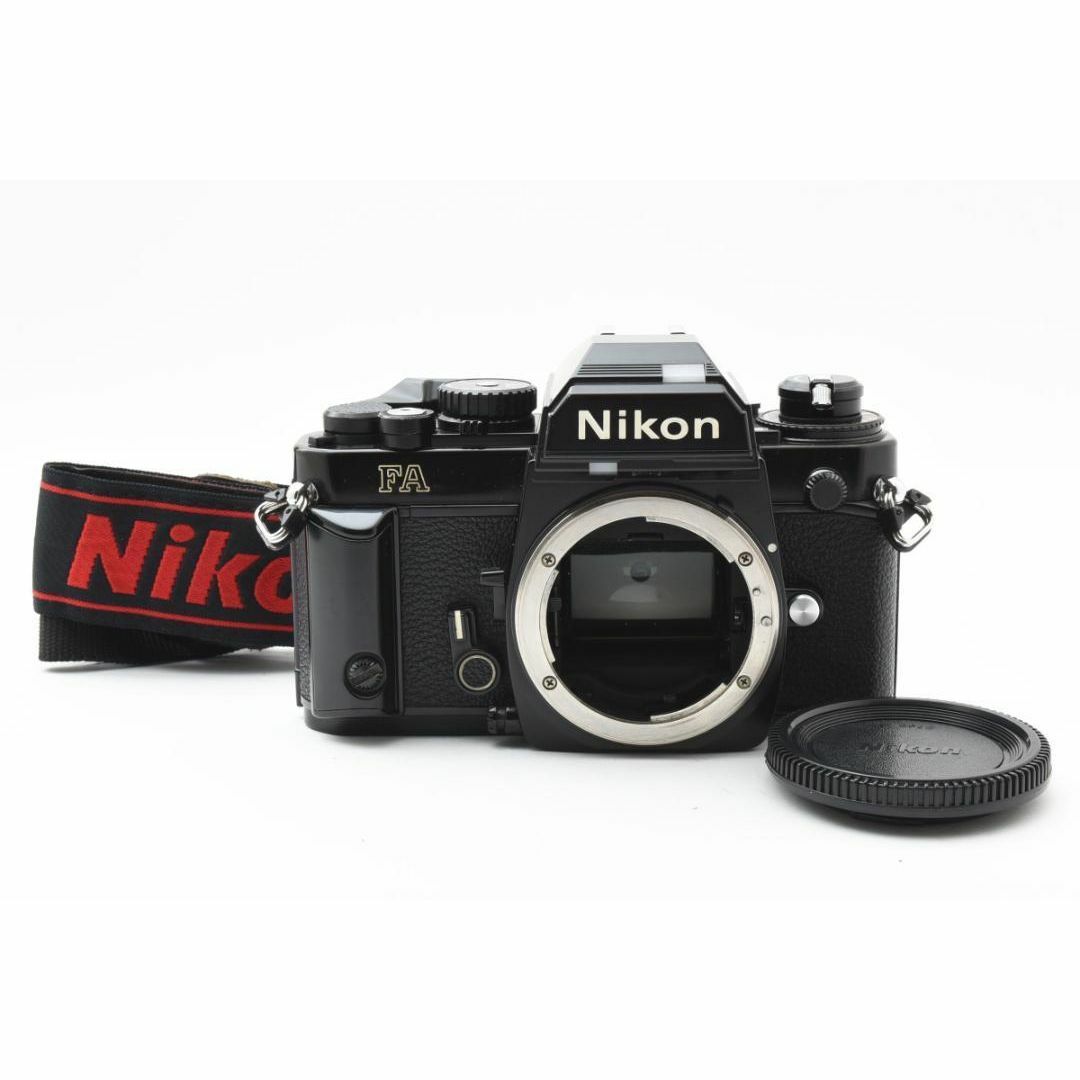 超美品 NIKON FA ブラック フィルムカメラ モルト新品交換済 C875 超美品 NIKON FA ブラック フィルムカメラ モルト新品交換済 C875