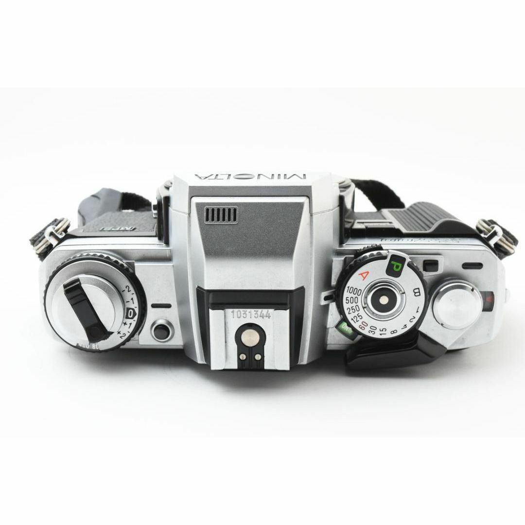 超美品 MINOLTA X-700 シルバー モルト新品交換済 B475 超美品 MINOLTA X-700 シルバー モルト新品交換済 B475