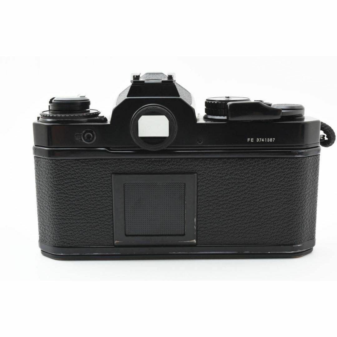 Nikon - 超美品 NIKON FE ブラック フィルムカメラ モルト新品 Nikon - 超美品 NIKON FE ブラック フィルムカメラ モルト新品