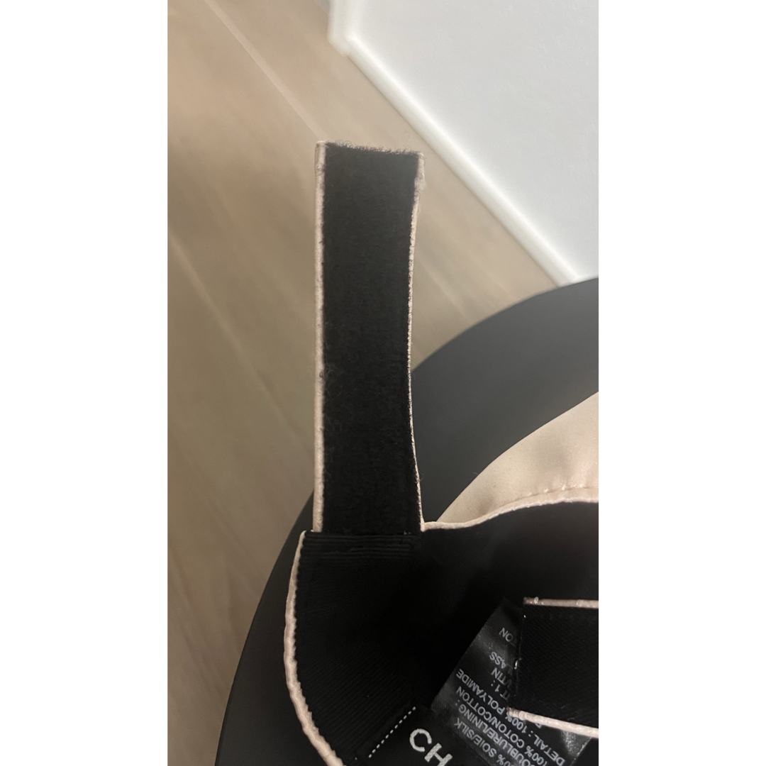 CHANEL - CHANEL(シャネル) キャップ ピンクベージュ パール CHANEL - CHANEL(シャネル) キャップ ピンクベージュ パール