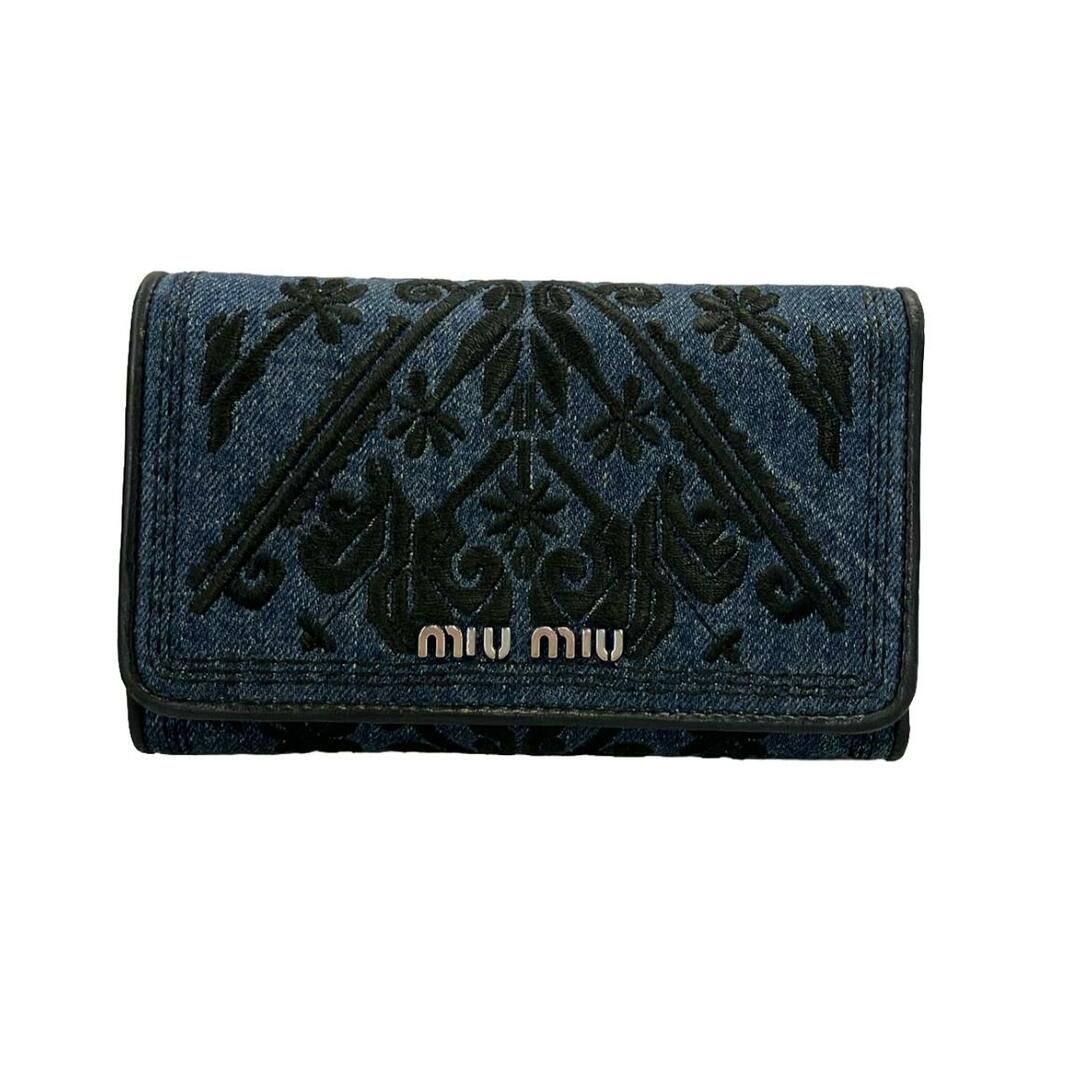 ミュウミュウ MIUMIU 三つ折り財布 レディース ミュウミュウ MIUMIU 三つ折り財布 レディース