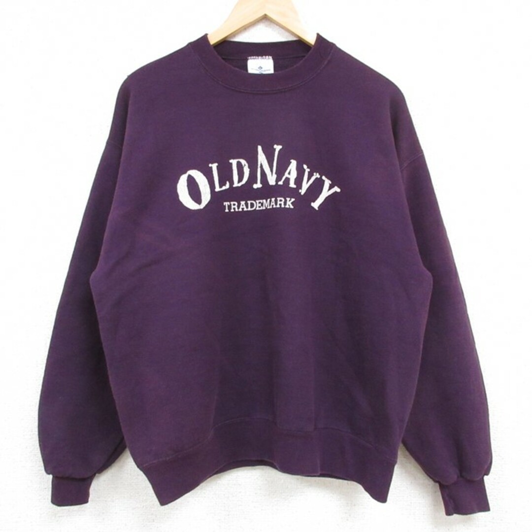 Old Navy - L☆古着 長袖 スウェット メンズ 90年代 90s Old Navy - L☆古着 長袖 スウェット メンズ 90年代 90s