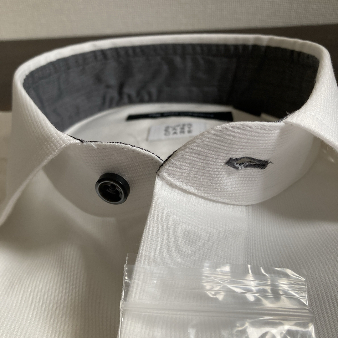 THE SUIT COMPANY - 新品 スーツカンパニー 長袖ドレスシャツ S THE SUIT COMPANY - 新品 スーツカンパニー 長袖ドレスシャツ S