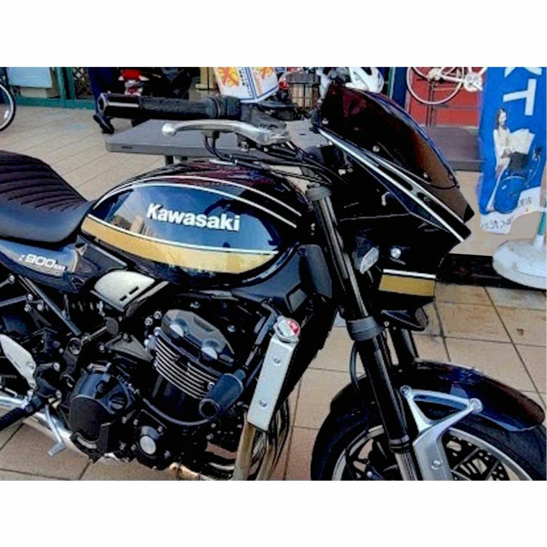 Kawasaki Z900RS ビキニカウル メタリックディアブロブラック Kawasaki Z900RS ビキニカウル メタリックディアブロブラック